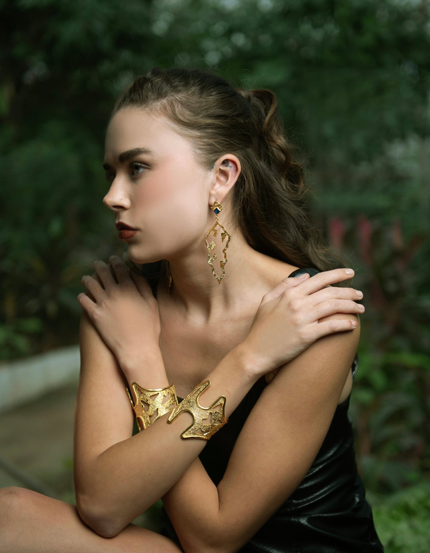 The Golden Voids Bracelet