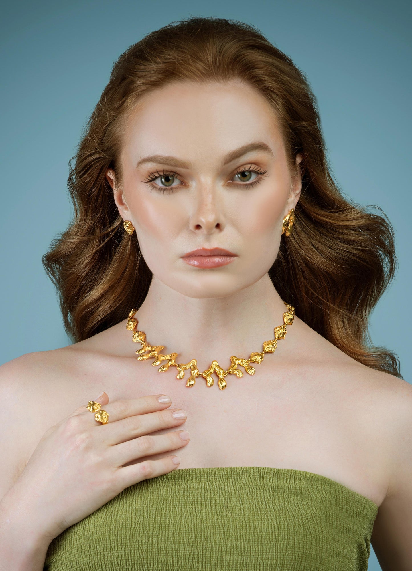 The Molten Link Earrings