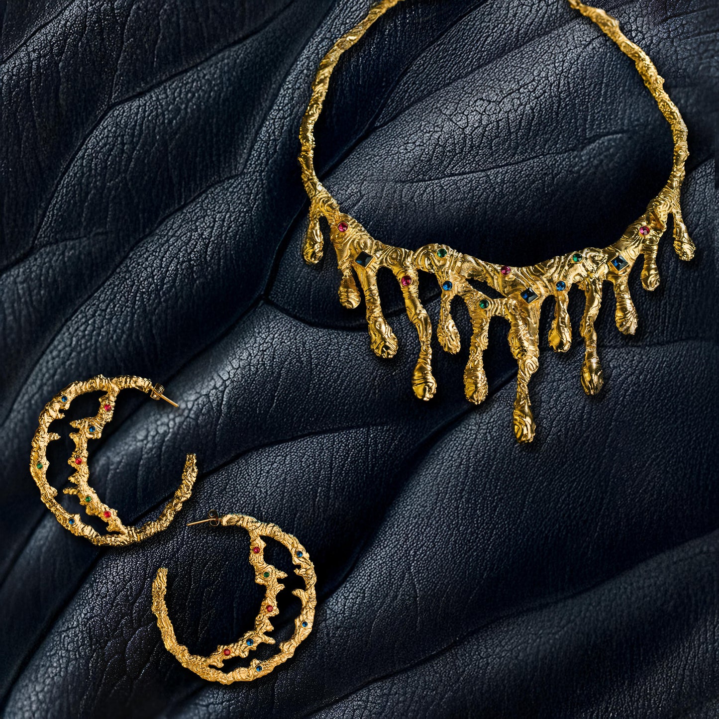 The Celestial Droplets Necklace