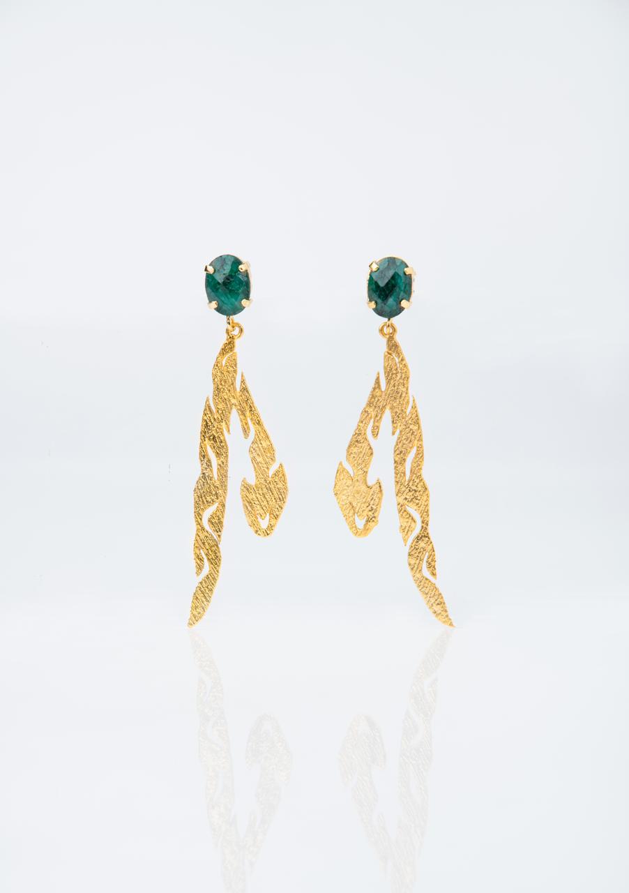 The Golden Rebel Earrings