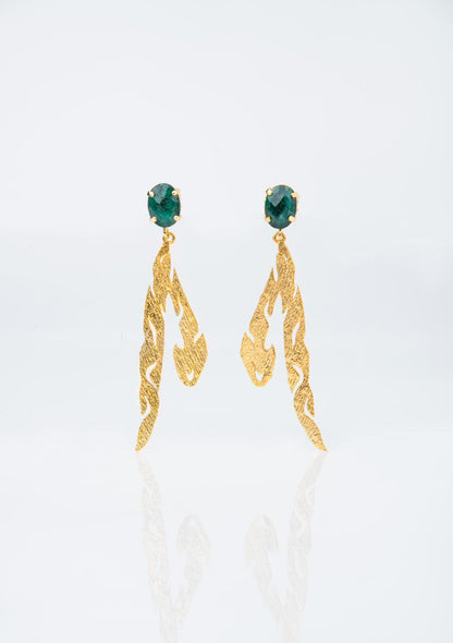 The Golden Rebel Earrings