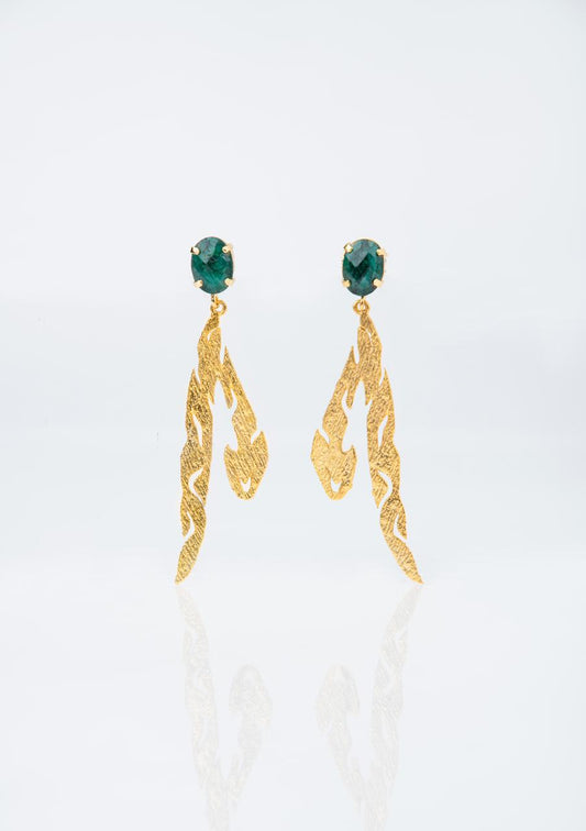 The Golden Rebel Earrings