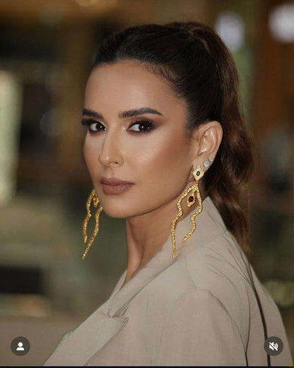 The Serpent’s Rope Earrings