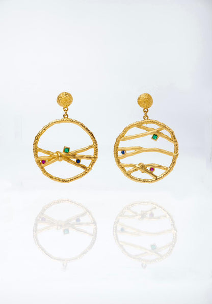 The Orbit Knots Earrings