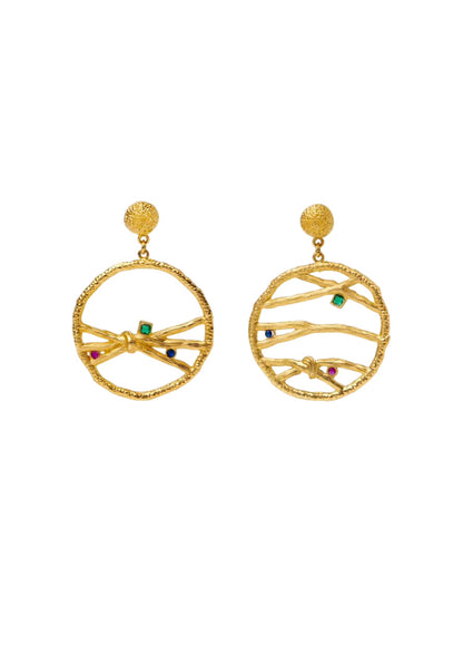 The Orbit Knots Earrings