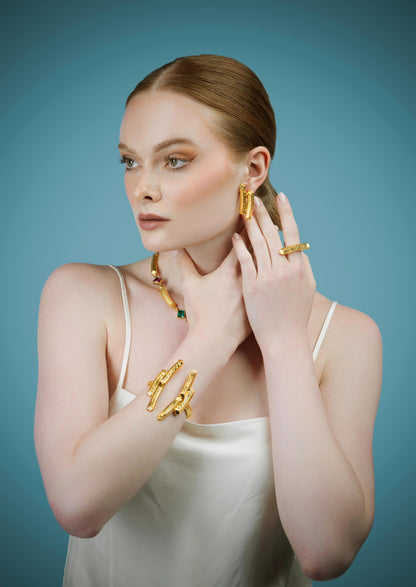 The TWIN PULL Earrings