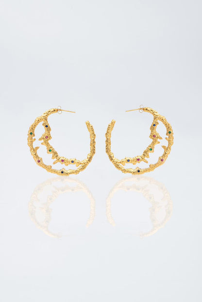 The Celestial Droplets Hoops