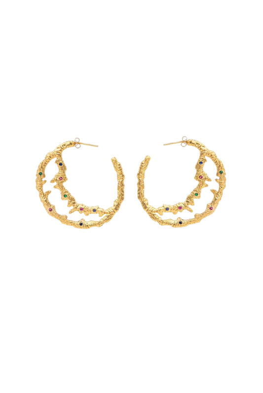 The Celestial Droplets Hoops