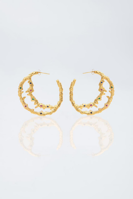 The Celestial Droplets Hoops
