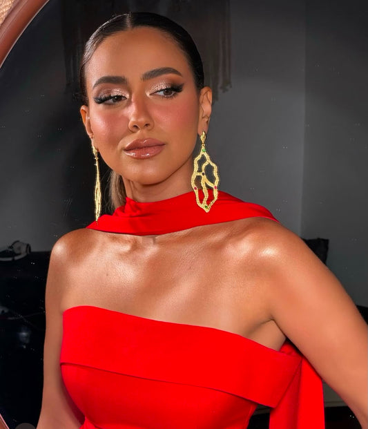 Hend Abdelhalim in “The Divine Map Earrings”