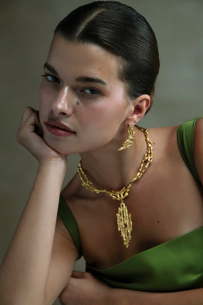 The Tidal Lace Earrings