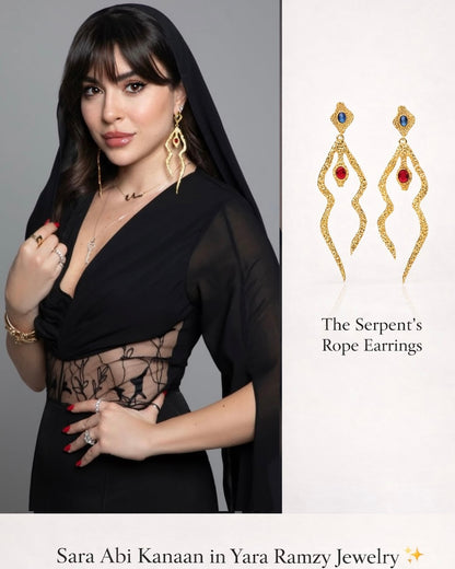 The Serpent’s Rope Earrings