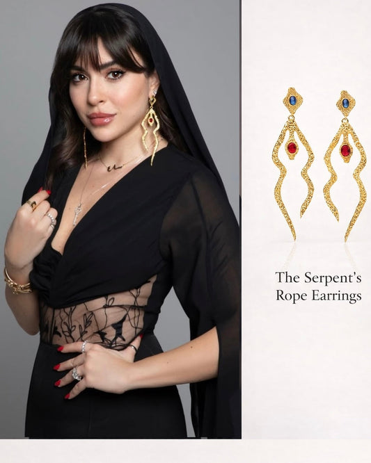 Sara Abi Kanaan in “The Serpent’s Rope Earrings”