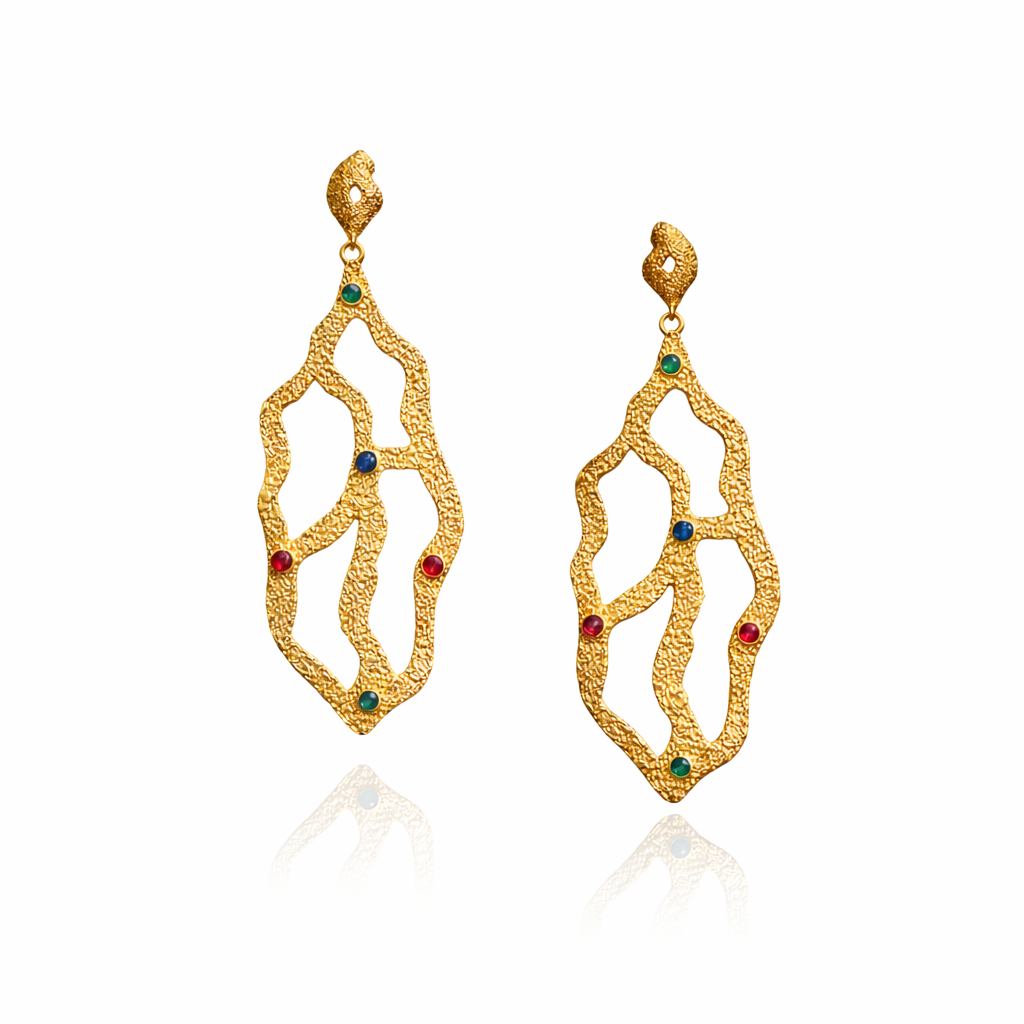 The Divine Map Earrings