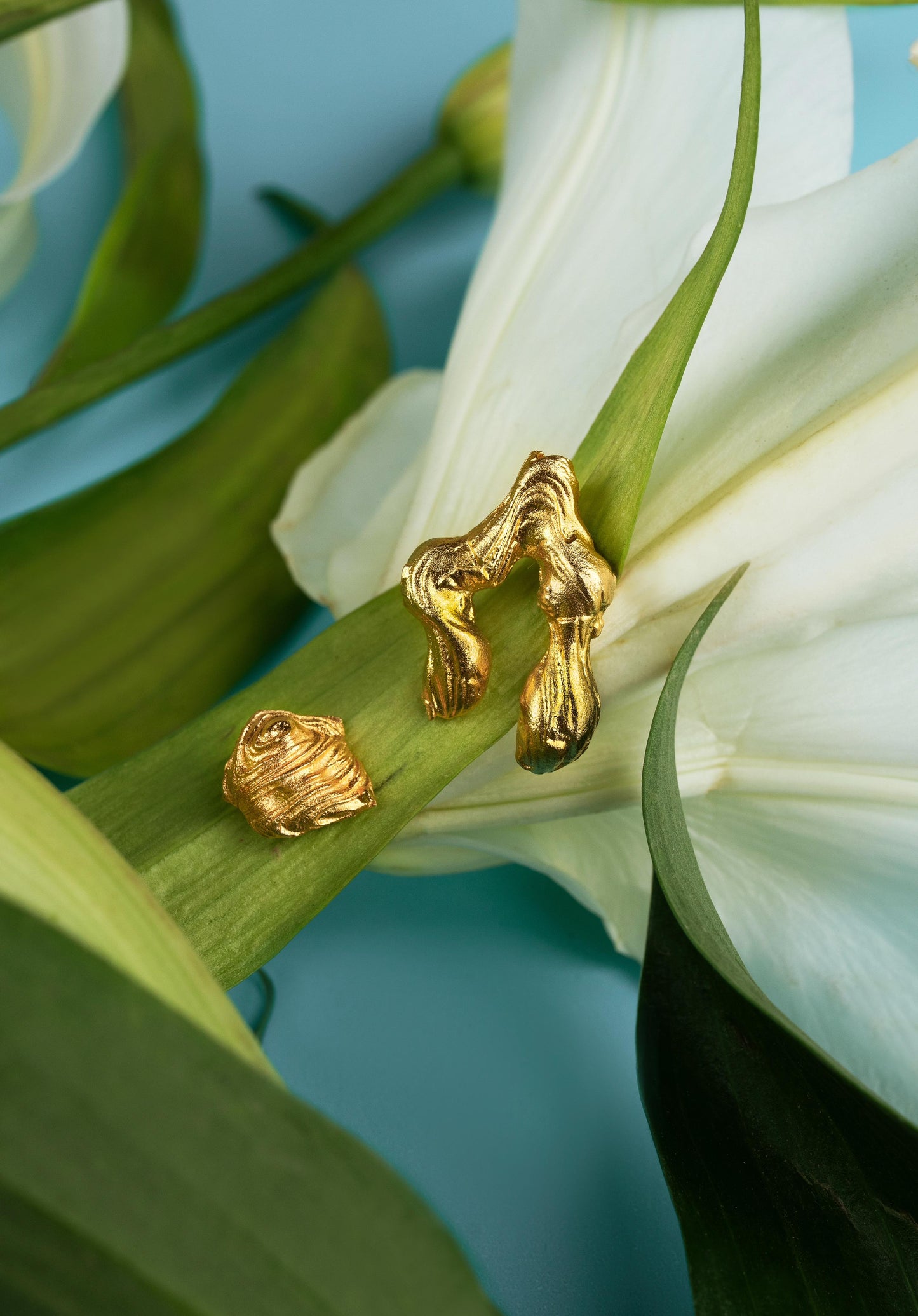 The Molten Link Earrings