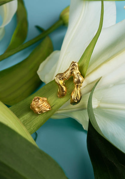 The Molten Link Earrings
