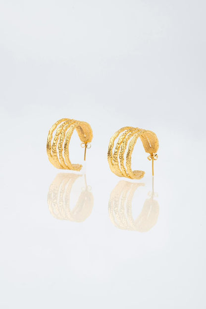 The Gracious Twirl Earrings