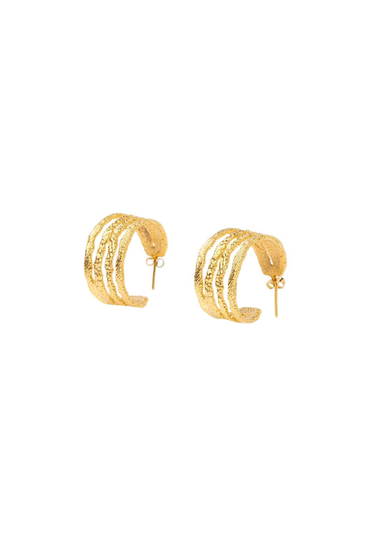 The Gracious Twirl Earrings