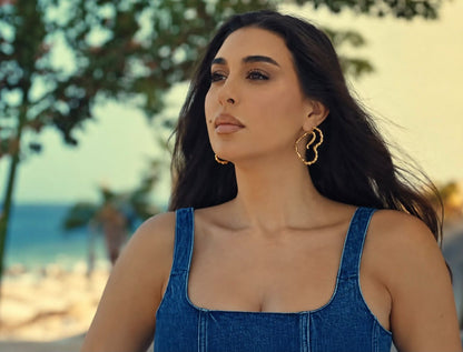 Yasmine Sabry in “The Unbound Heart” Earrings