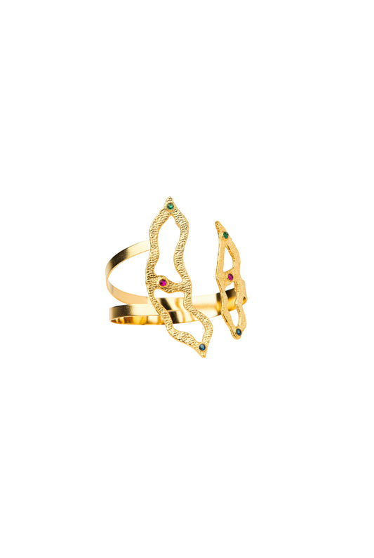 The Divine Map Cuff