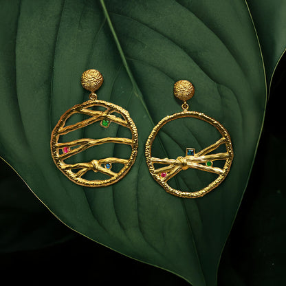 The Orbit Knots Earrings