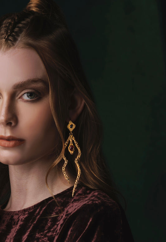 The Serpent’s Rope Earrings