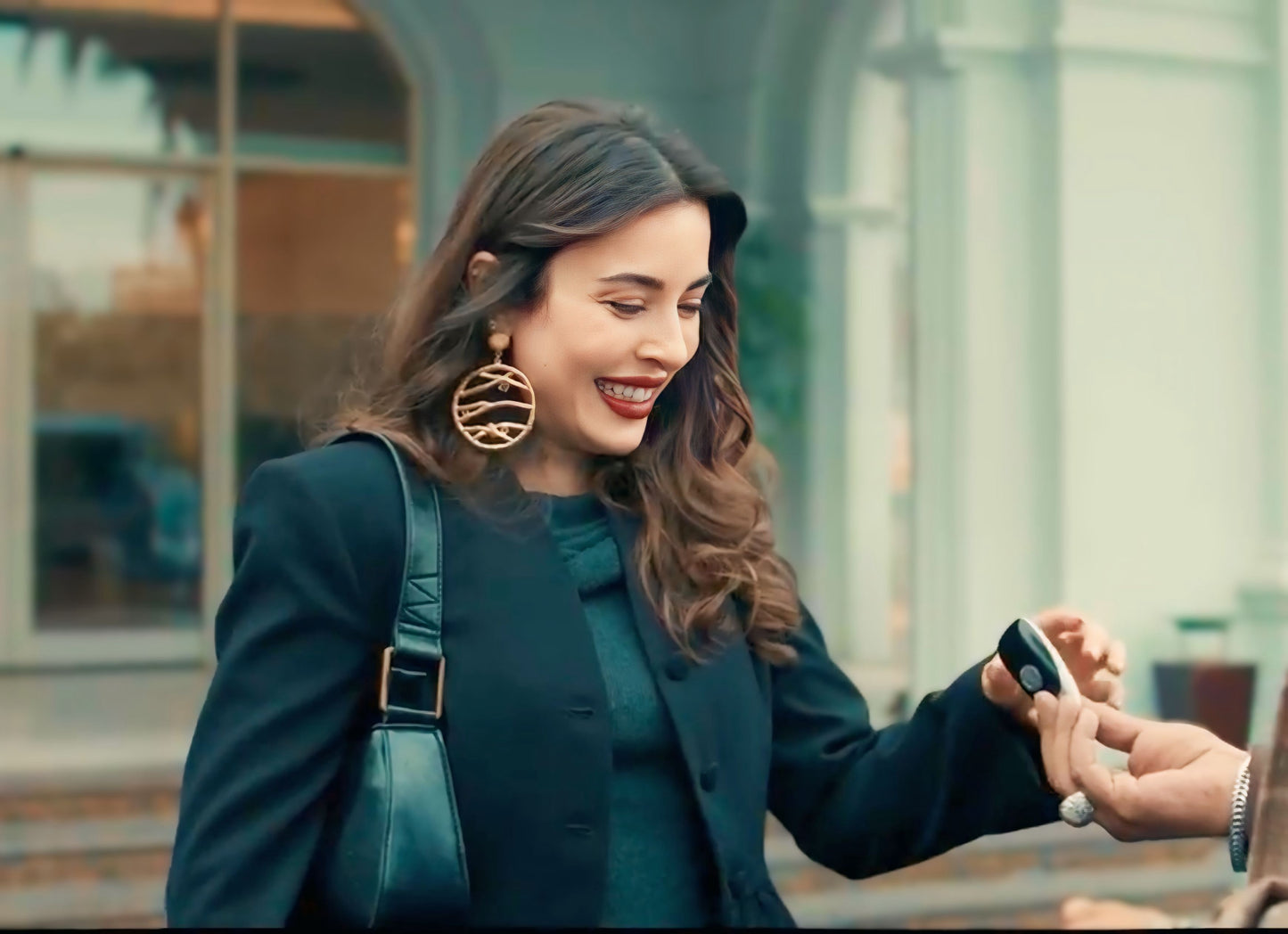 Sara Abi Kanaan in “The Orbit Knots Earrings”