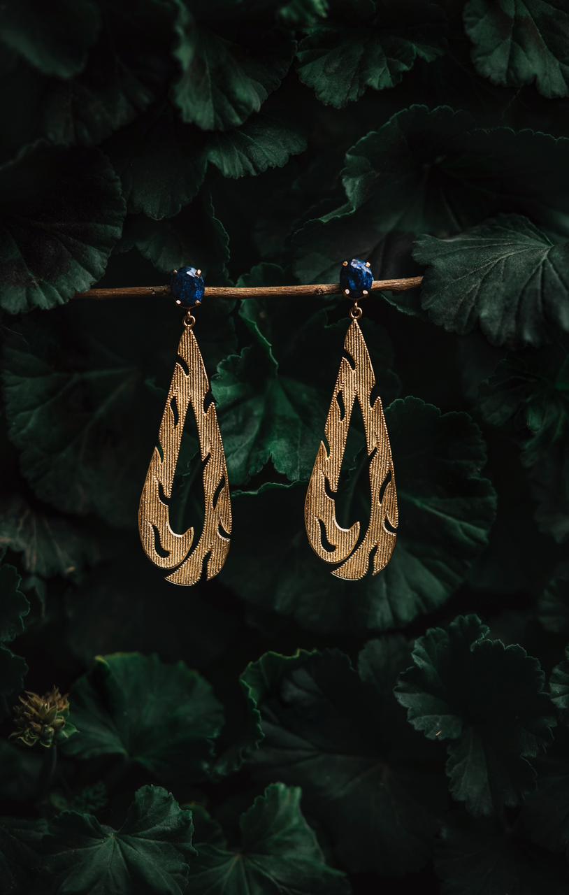 The Golden Defiance Earrings