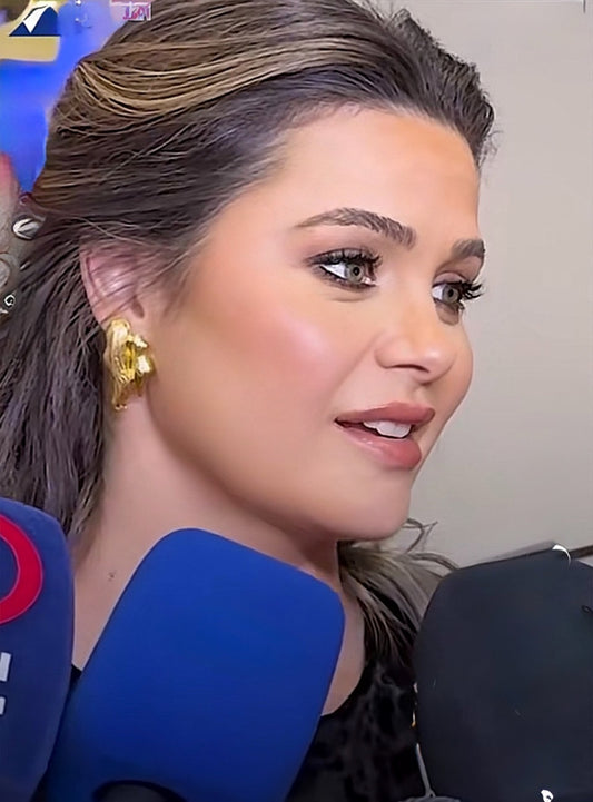 Yosra El Lozy in “The Binding Waves Earrings”