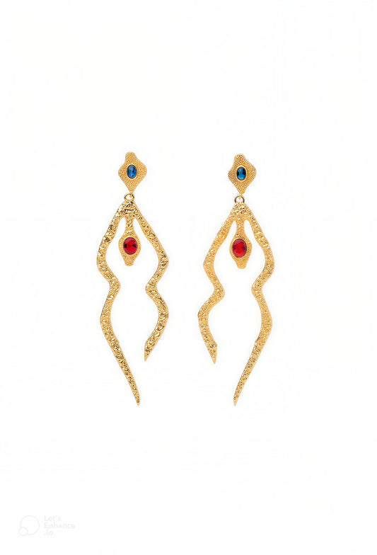 The Serpent’s Rope Earrings