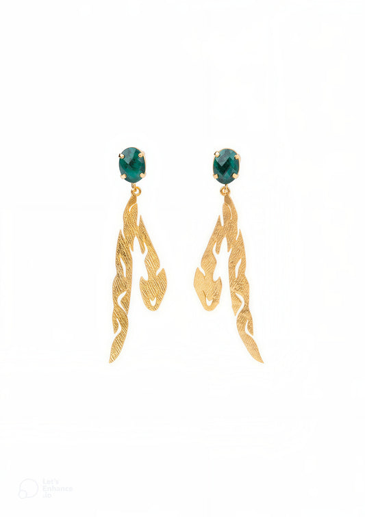The Golden Rebel Earrings