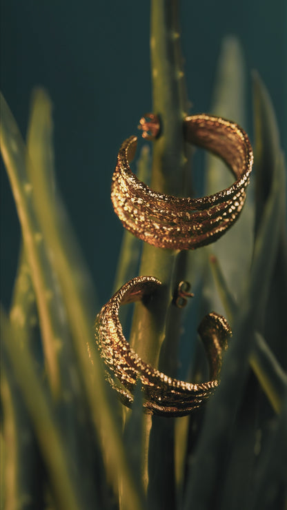 The Gracious Twirl Earrings