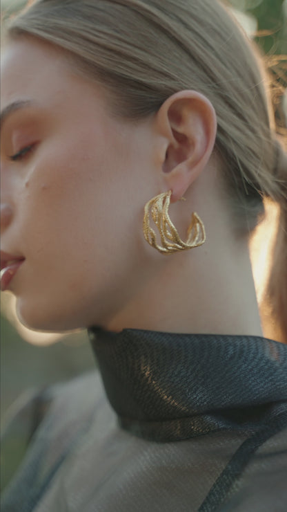 The Twilight Twirl Earrings